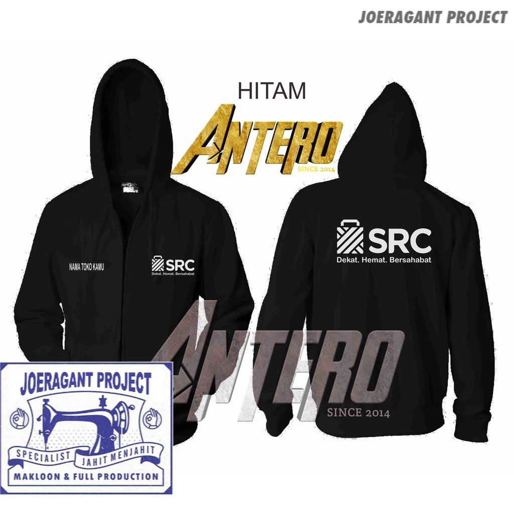 Sampoerna ขายปลีกเสื้อแจ็คเก็ตซิป SRC ชุมชนฟรี NAME JP SHOP