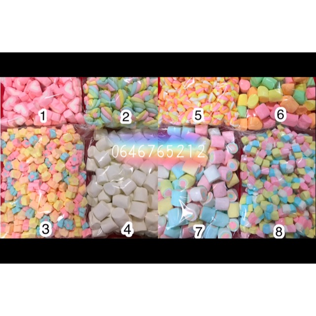 ส่งฟรี!มีส่วนลดทั้งร้าน🌸มาชเมลโล่300กรัมค่ะ