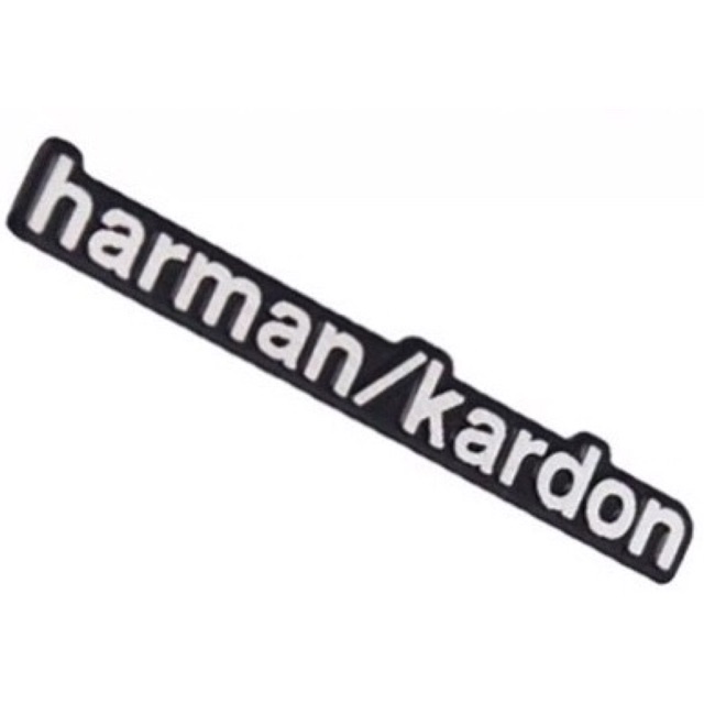 โลโก้แท้SystemStereoระดับhi-end harman/kardon ติดลำโพงหรือภายในรถยนต์เพื่มรสนิยมส่งไวฟรีEMS