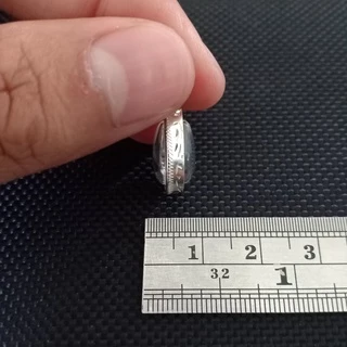 จี้เงินแท้ Buddha Pendant 92.5% กรอบเงินแท้ องค์พระชุบเงิน (พระประจำวันเกิด)