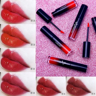 ลิปสติก สีสวย ติดทน ลิปสติกแท้แบรนด์ 6 สีLong-lasting beautiful lipstick