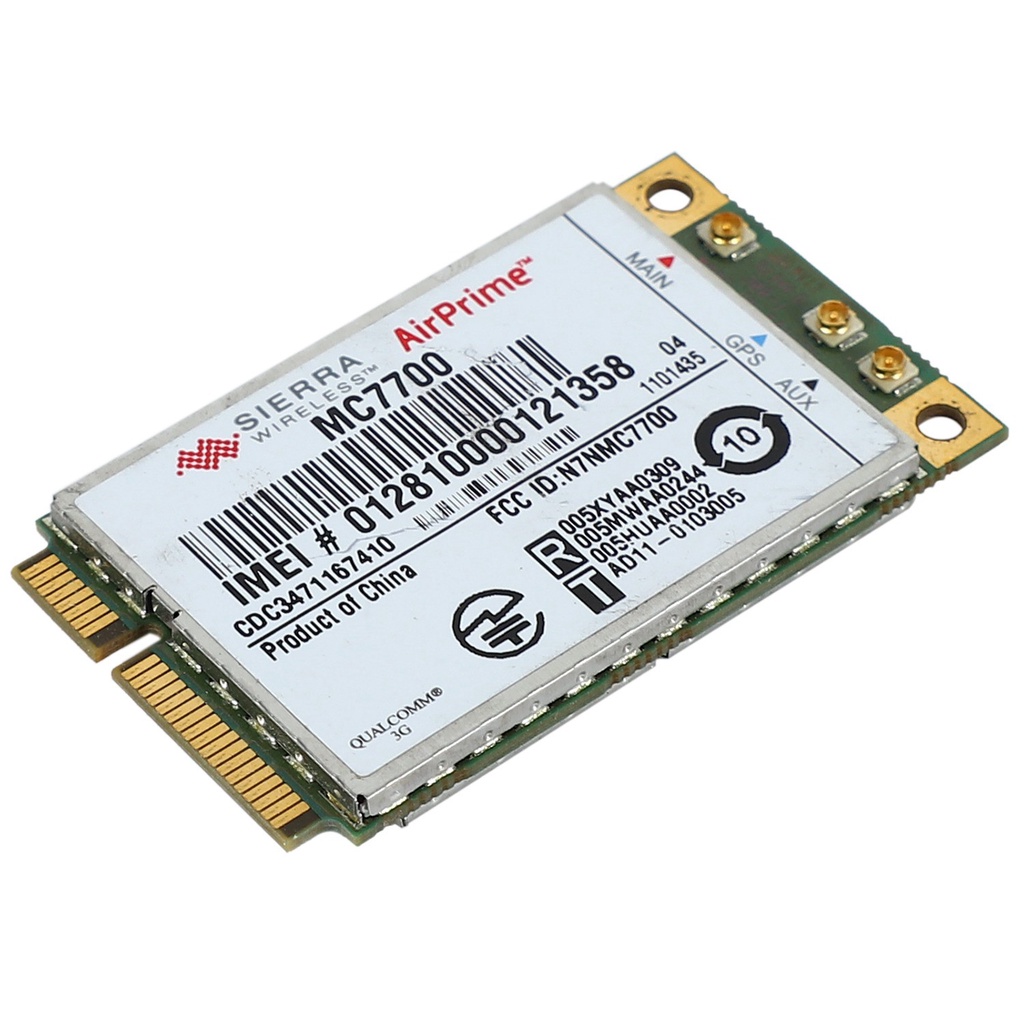 Carte Réseau 4G/3G Déverrouillée Cpolebev MC7700 – Module WWAN Pour AirPrime, Compatible Linux, Vitesse Jusqu’à 100 Mbps