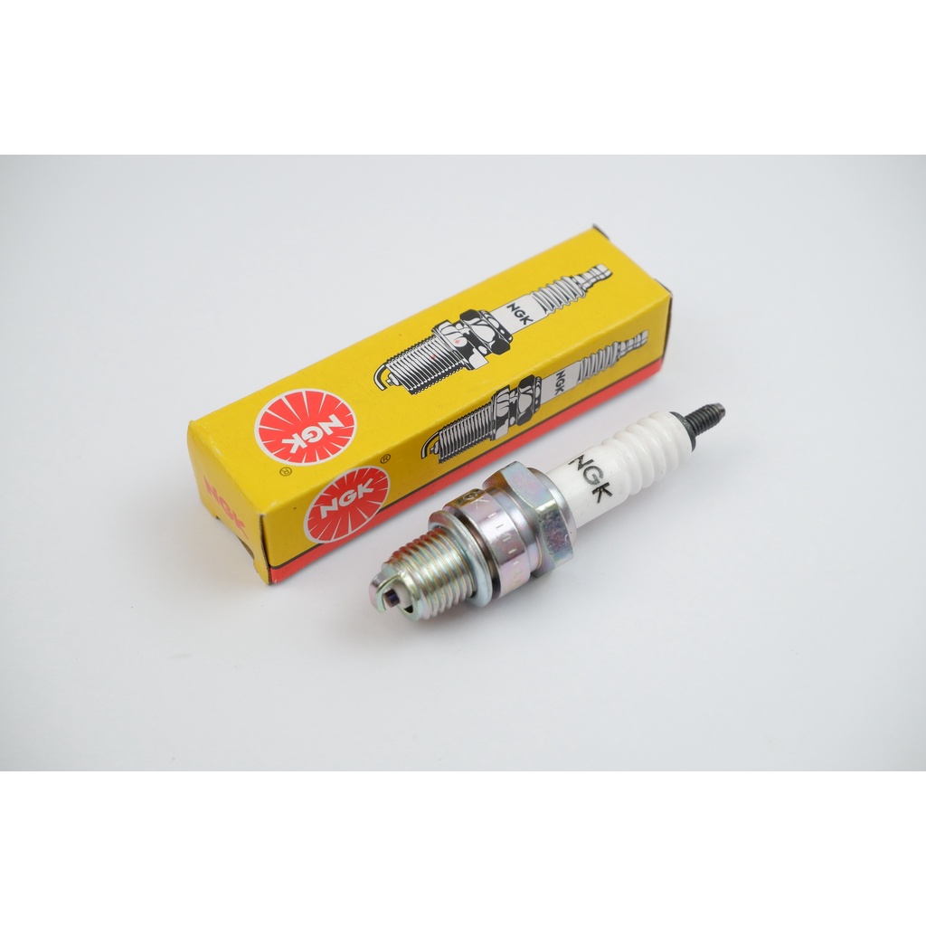 หัวเทียน NGK D6HS สําหรับ Honda C90 S90Z C70 สําหรับรถจักรยานยนต์ใต้กระดูกเกลียวขนาดใหญ่ - D6HS NGK