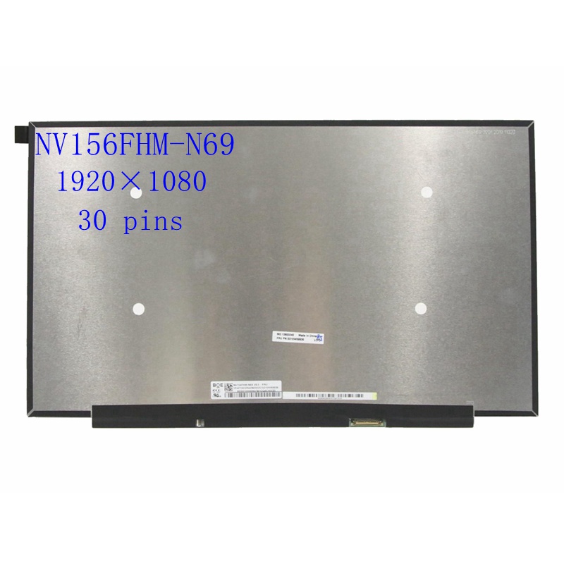 15.6 "แล็ปท็อปหน้าจอ LCD NV156FHM-N69 FHD 19201080 สําหรับ Lenovo โยคะ Slim 7-15IMH05 82AB ideapad 5