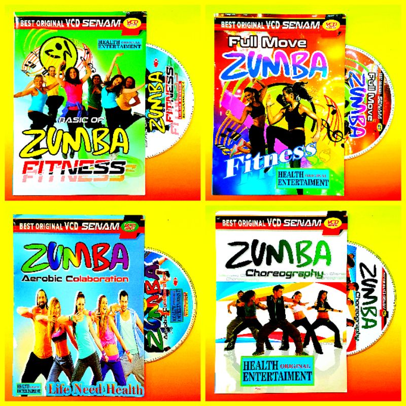 ใหม่ล่าสุด FITNESS VIDEO CASSETTE - ZUMBA CHOREOGRAPHY VIDEO - ZUMBA AEROBIC COLABATION VIDEO - ZUMB
