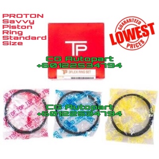 Proton Savvy แหวนลูกสูบ ขนาดมาตรฐาน STD - 03060 D4F เครื่องยนต์