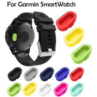 ซิลิโคนนุ่ม อุดช่องชาร์จ สำหรับ Anti dust Case for Garmin  Fenix 7,7x,7s,Fenix 5/5S/5X Plus/ Fenix 6,Fenix 6S / Fenix 6X / 935/945/245/ 745 / Garmin Instinct,forerunner 55,185,Venu,Venu Sq,Venu 2,vivoactive 4 Dust Plug Soft Silicone Charger Port Protector