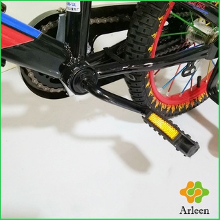 Arleen บันไดจักรยานอลูมิเนียม อุปกรณ์จักรยาน มี 2 สี สีเงิน และ สีดำ Bicycle pedals