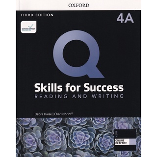 Se-ed (ซีเอ็ด) : หนังสือ Q  Skills for Success 3rd ED 4  Reading and Writing  Student Book A +iQ Online Practice (P)