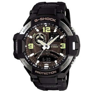 ﻿CASIO G-shock รุ่น GA-1000-1BDR - Black/Green