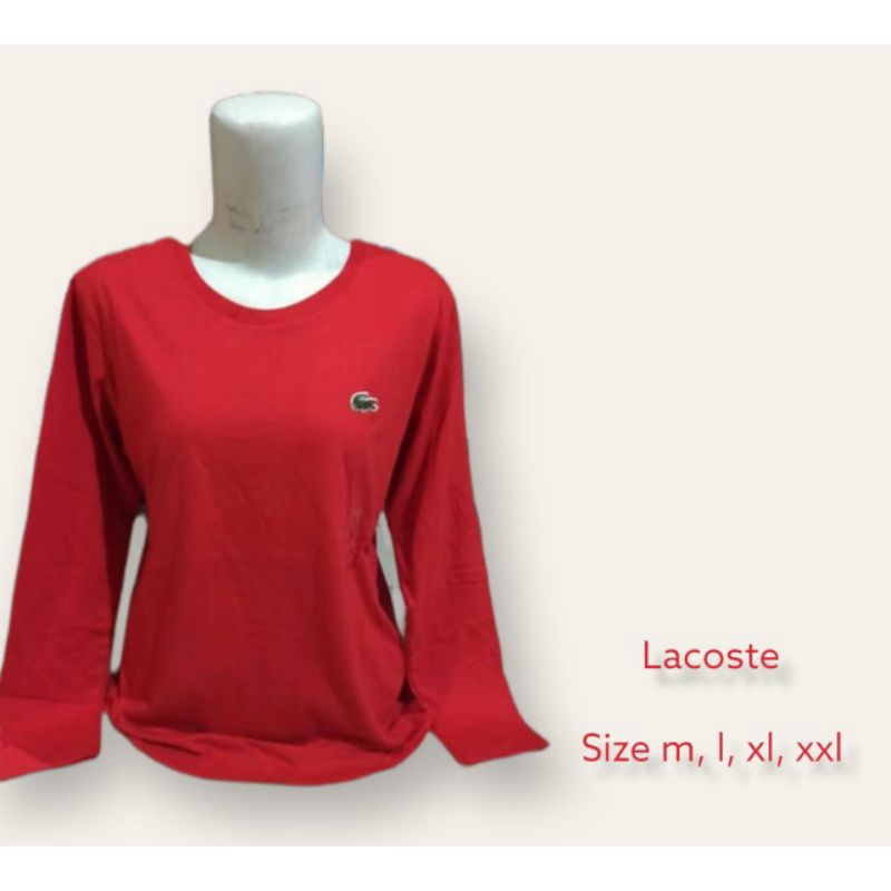 เสื้อยืดเด็กผู้หญิง Lacoste