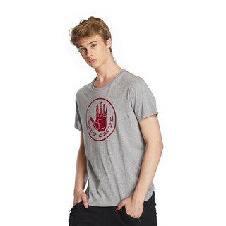 BODY GLOVE Sport Casual Cotton Men Crew Neck TEE คอกลมผู้ชาย สีเทาอ่อน Lt.Grey