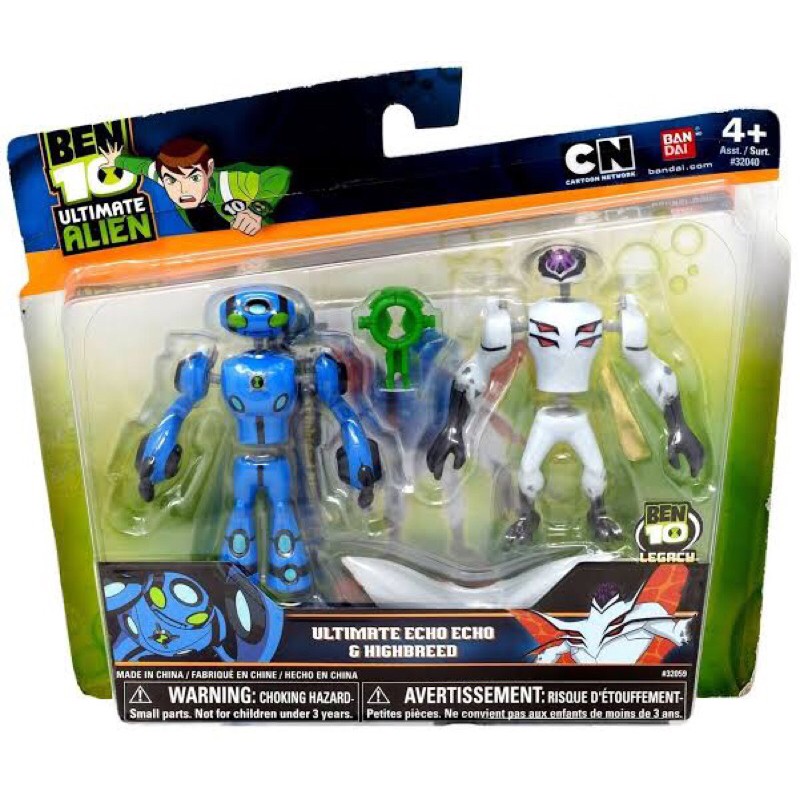 Ben 10 Alien Force Alien Creation Chamber Ultimate Echo Echo & Highbreed Mini Figure 2-Pack