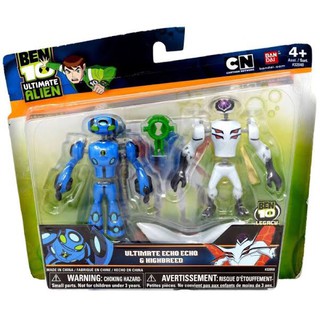 Ben 10 Alien Force Alien Creation Chamber Ultimate Echo Echo &amp; Highbreed Mini Figure 2-Pack