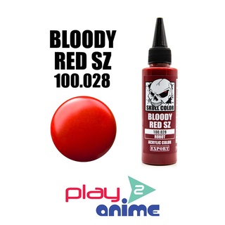 SKULL COLOR 100.028 Bloody Red SZ