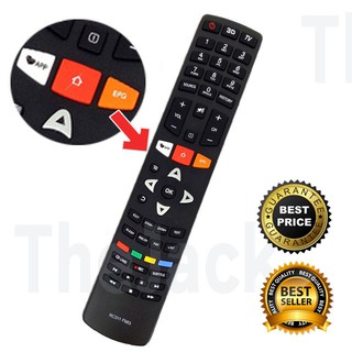 [ลด15% โค้ดTHAJ549] TheJack รีโมท TCLสมาร์ท ทีวี Smart TV มีฟังก์ชั่น พิเศษ HOME (Remote JVC Smart TV Home Function)