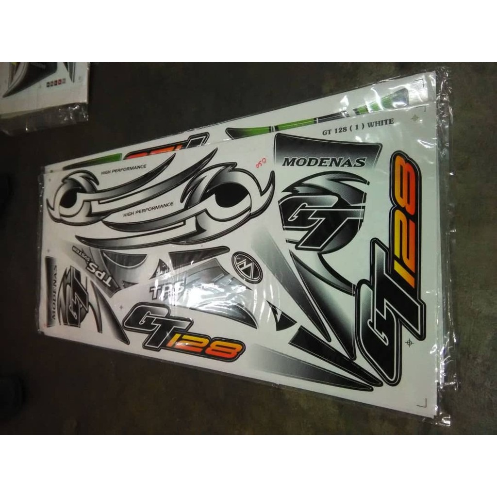สติ๊กเกอร์ MODNAS GT 128(1) RACING MALL