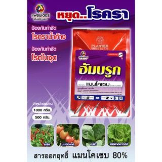 ฮัมบรูก แมนโคเซบ 80% WP บรรจุ 1 kg. แพลนเตอร์ยูไนเต็ด