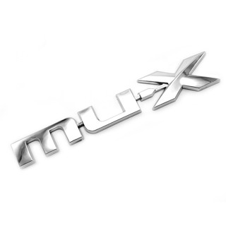 Logo MU-X รุ่นใหม่ โครเมี่ยม Isuzu Mu-x ปี 2015 - 2018