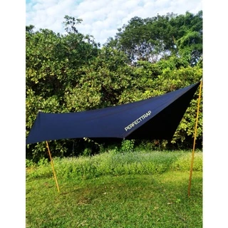 Perfect Camp​ Flysheet Tarp - Lightweight 20D​ Ripstop​ silicon​5,000.ฟลายชิท