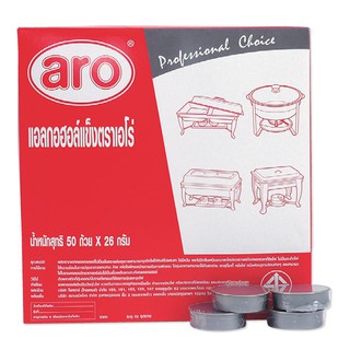 แอลกอฮอล์แข็ง ชนิดถ้วย แพ็ค 50 ชิ้น Aero-hard Alcohol Cup Pack 50 pieces