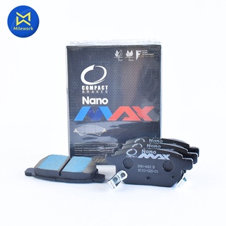 ผ้าดิสเบรคหลัง ALTIS 2008-2010 ZRE143-NANO MAX-ดิส (DNX-683)