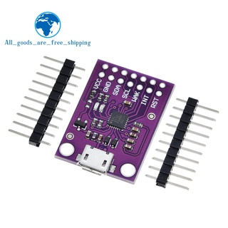 Cp2112 บอร์ดดีบัก USB เป็นโมดูลสื่อสาร SMBus I2C 2.0 MicroUSB 2112 สําหรับโมดูลเซนเซอร์ CCS811 arduino