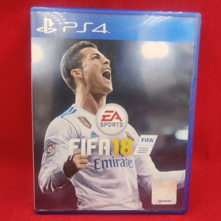 ขายแผ่นเกม play 4 เกม FIFA 18 เหมาะสำหรับสะสมและเล่นเองใช้งานได้ปกติทุกอย่าง