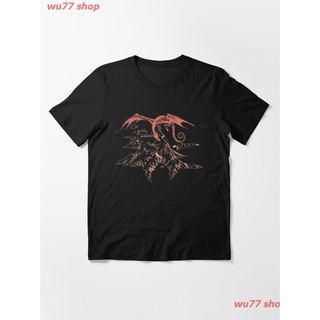 wu77 shop Lonely Dragon Essential T-Shirt sale 2022