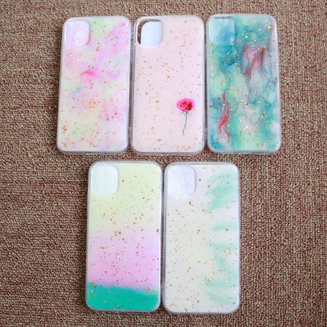 YKCS 0396 Iphone 11 6.1 iphone11 case rainbow TPU siikkon ปลอกซิลิโคนสี
