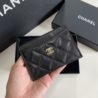 New chanel card  holder  รุ่นใหม่ no card Fullset no rec