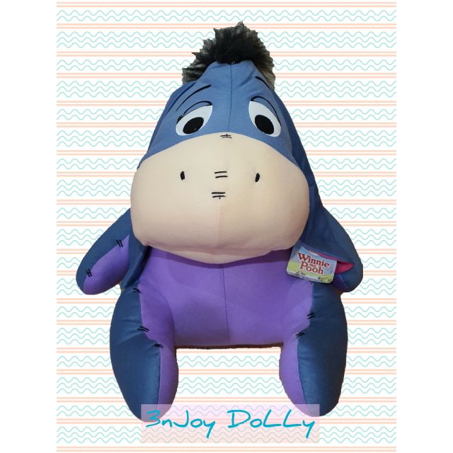ตุ๊กตาอียอร์ ลิขสิทธิ์แท้ % บิ๊กไซส์ 22นิ้ว Eeyore (Winnie the POOH)