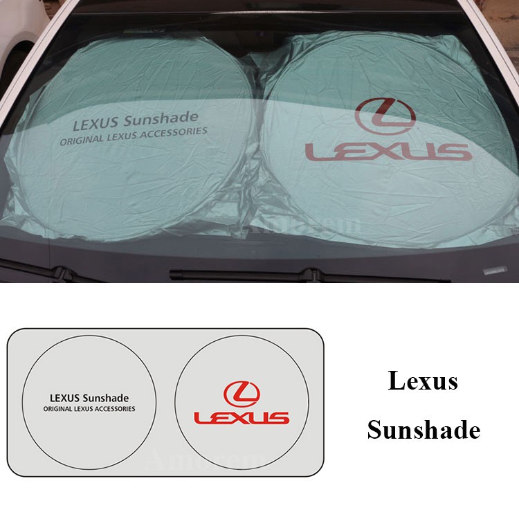 กระจกรถยนต์ Sun Shade Sunshade สําหรับ Lexus UV ปกป้องรถ ES240 ES250 RS250 ES350 RX 200T RX270 RX350