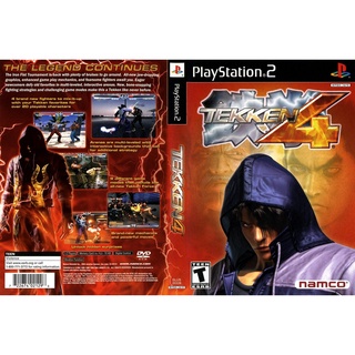 แผ่นเกมส์ PS2 Tekken 4   คุณภาพ ส่งไว (DVD)