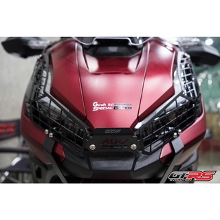 การ์ดไฟหน้า (เหล็ก) GTRS ADV350 สีดำ ทำสีระบบพาวเดอร์โค้ด