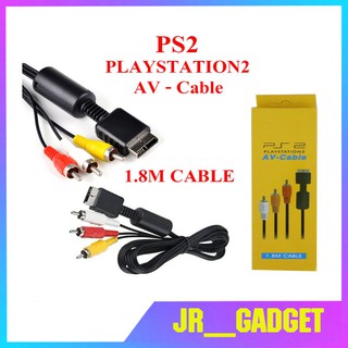 สาย AV PS1 PS2 PS3 Audio Video AV Cable Cord Wire to 3 RCA TV Lead for Sony Playstation PS1 PS2 PS3 jr_gadget