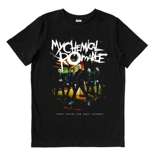 โรแมนติกเคมีของฉัน / MCR - สาม | เสื้อยืด พิมพ์ลายวงดนตรี | Merch เครื่องดนตรี | Unisex | เสื้อยืด พิมพ์ลายดนตรี | หิน