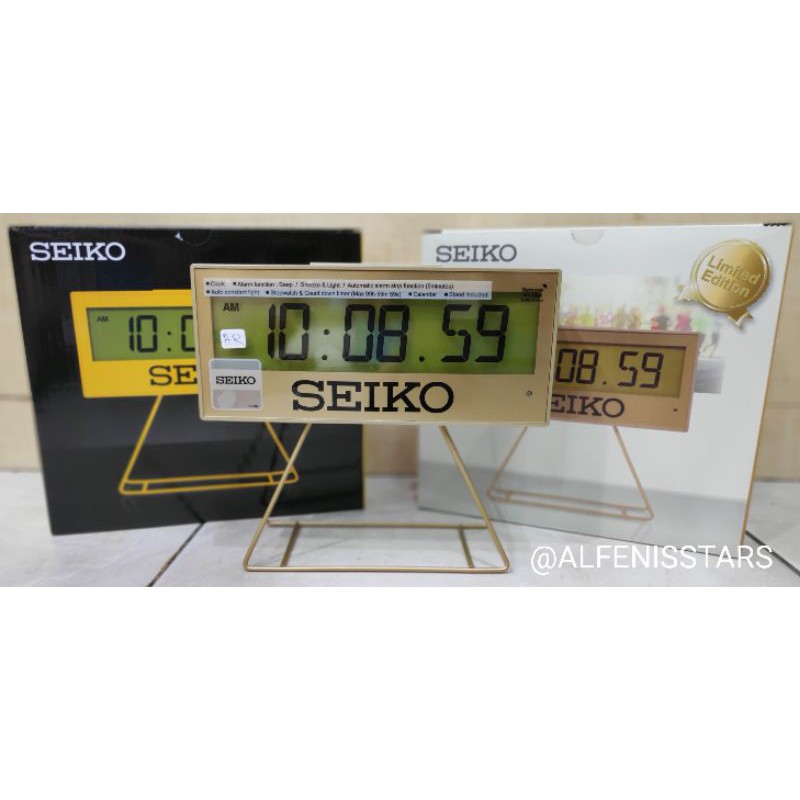 นาฬิกาปลุก Seiko Original QHL084G Limited Edition