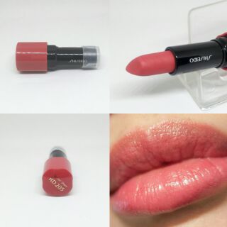 Shiseido Perfect Rouge Tender Sheer 4g  ราคา 1150 บาท  DEMO /Tester  Shade RD205 Flora MFG 2016 EXP 2021