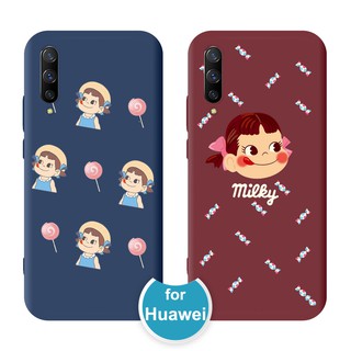 Girl Huawei Nova 2i 3i 3e 4e 4 5 5i 5T 6 7 SE 7i Pro กรณี Y5P Cover Y6P Y7P Y8P Mate 10 20 30 Lite P20 30 Lite Y9 Prime 2019 P40 Pro Plus Soft TPU Case