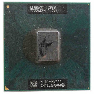 CPU NOTEBOOK Intel® Pentium® Processor T2080 1M Cache, 1.73 GHz, 533 MHz FSB