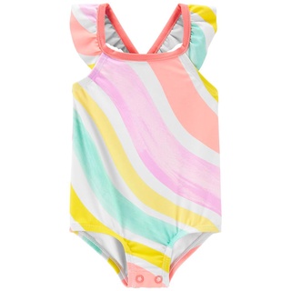 Carters Girl MULTISTRIPE 1PC ชุดว่ายน้ำ one piece  สำหรับเด็กผู้หญิง