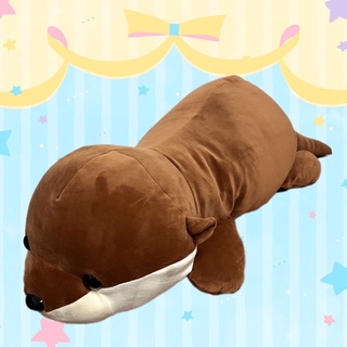 ตุ๊กตานาก Otter Crawling Otter ตุ๊กตาสัตว์เหมือนจริง ตุ๊กตาสัตว์น้ำ ตุ๊กตาตัวนาก นาก  Otter Stuffed Animal  Small-clawed