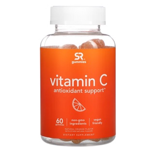 Sports Research Vitamin C Natural Orange 60 Gummies