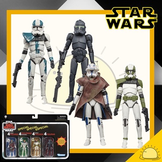 Star Wars The Vintage Collection The Bad Batch Special 4-Pack, 3.75-inch-Scale Action Figures