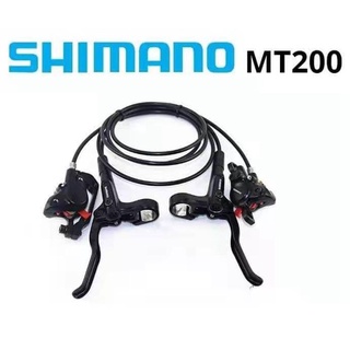 ชุดดิสน้ำมัน SHIMANO BR-MT200 BR MT200 สีดำ