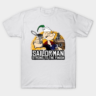 เสื้อยืดผ้าฝ้ายเสื้อเชิ้ต ลาย Sailor Man RedemptionL XL  XXL 3XL