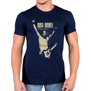 ใหม่ เสื้อยืดลําลอง แขนสั้น พิมพ์ลาย R I P Chris Cornell 1964 ของขวัญคริสต์มาส สําหรับผู้ชาย Icagja70Bahncn22