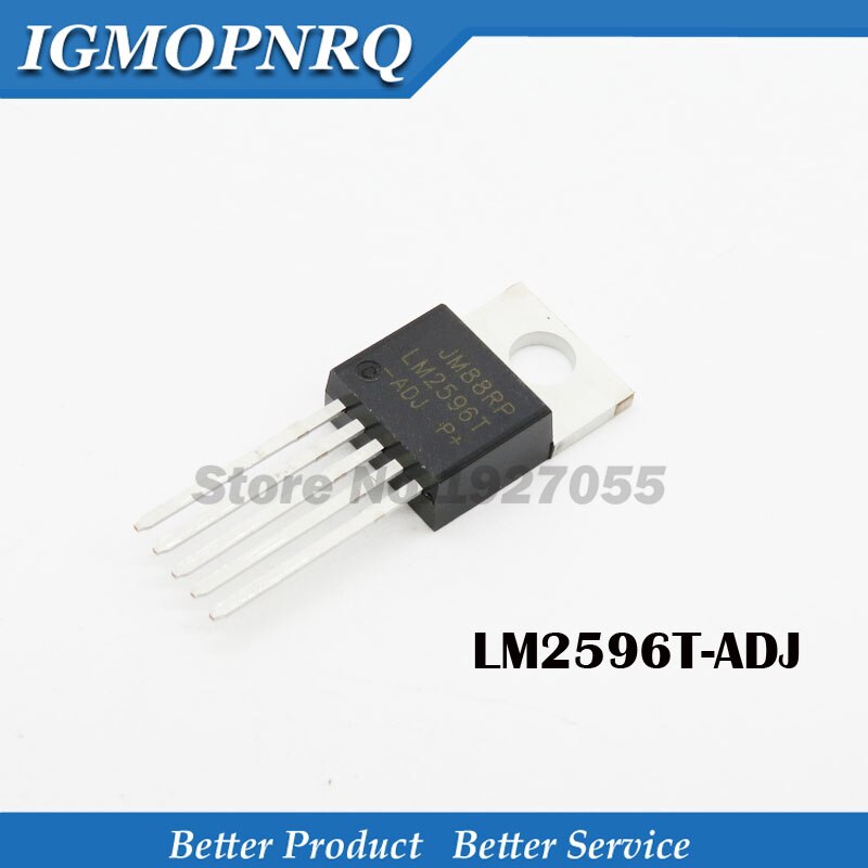 10pcs LM2596T-ADJ LM2596T LM2596 2596T-ADJ Voltage regulator DC - DC adjustable step-down switching 