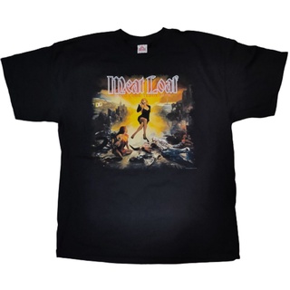 HH เสื้อยืด MEAT LOAF hang cool teddy bear 2010. เสื้อยืดผ้าฝ้าย